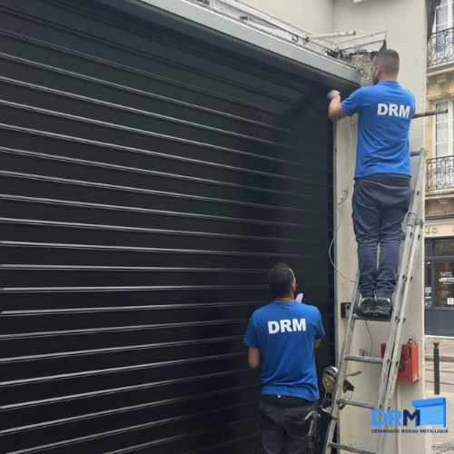 Diagnostic transparent et devis après entretien rideau métallique à Toulouse - DRM